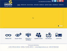Tablet Screenshot of opticaslincoln.com